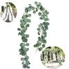 Simulation Cane Eucalyptus Globulus Leaf Rattan Wedding Party Background Wall Decoration Photo Props