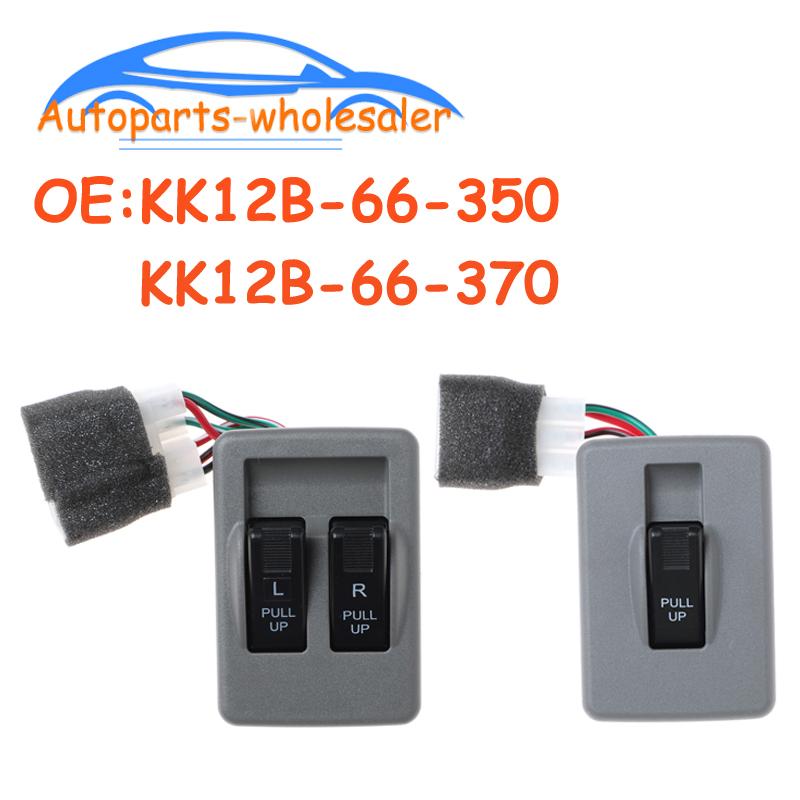 New Car For Kia Pride Front Left/Righ Electric Power Window Lifter Regulator Control Switch Button KK12B-66-350 KK12B-66-370