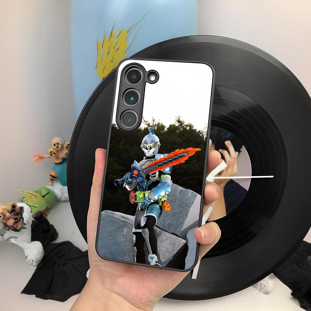 

Kamen Rider Geats Phone Case For Samsung Galaxy S26 S25 S24 S23 S22 S20 S21 Ultra Plus Edge Fe Colored Silver Cover Galaxy S26 Ultra