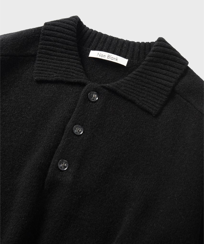 NONBLANK Wool Collar Knit_Black