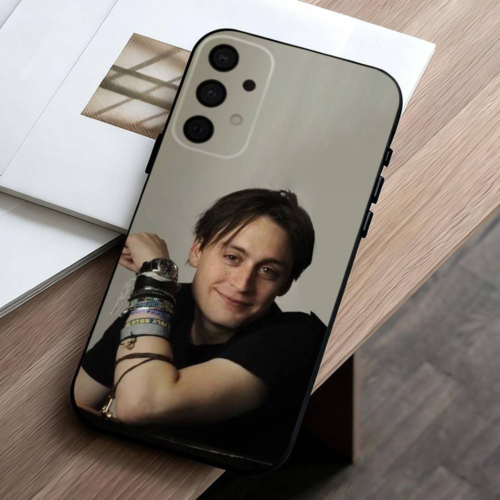 Funda de Teléfono Elegante del Actor K-Kieran C-Culkin Para Samsung Galaxy A73,A72,A71,A70,A53,A52,A51,Otros Cubierta Suave Negra