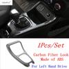 Central Control Shift Gear Frame Panel Decoration Cover Trim ABS Red / Blue Accessories Interior For Jeep Compass 2017 -