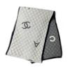 CHANEL [24B New Product] Simple Personality Double Clogo Logo Scarf Women's Style