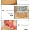 Cheng Yuan Thickened Waterproof and Oil-Proof Round Kraft Paper Food Container with Lid for Takeout and Salad Packaging