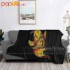 Koi Fish Angler Sea River Catfish Rod Ultra-Soft Blanket Quilt Winter Sofa Cover Bed Covers
