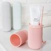 Large-sized Toothpaste Tube, Toothbrush Storage Box, Travel Toothbrush Case, Portable Toiletry Cup, Toothbrush and Mouthwash Cup Set, Tooth Vase