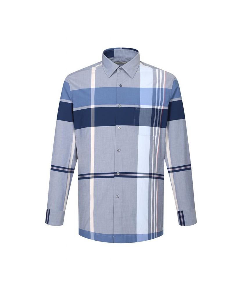 Dagseusyeocheu Cotton Blend Big Check Casual Shirt Regular Fit_Dmp3Shcl140N1