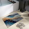 Diatomite Bathroom Shower Bath Mats Foot Mat Quick Dry Non-slip Toilet Carpet Rug Doormat Washable