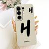 For Tecno Camon 50 Pro 4G Case Cover Lucky A-Z Letters Soft Silicone Coque Phone Case For  Tecno Camon50 50Pro CN5C N5c Cases
