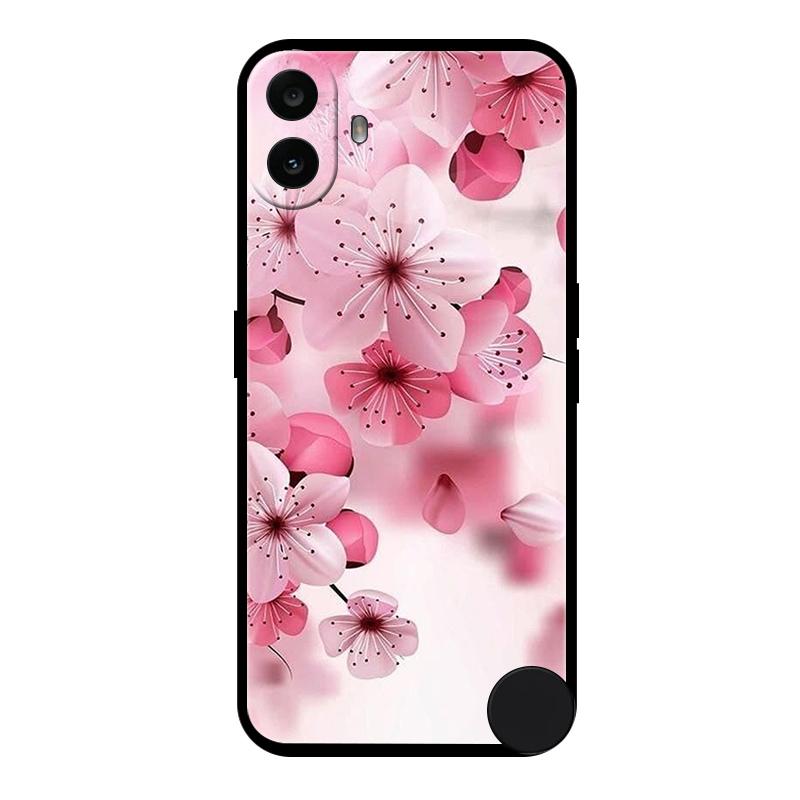 Case For Nothing CMF Phone 1 Case Silicone Protective Cover for Nothing CMF Phone 1 One Bumper Protector Flowers Fundas Coque