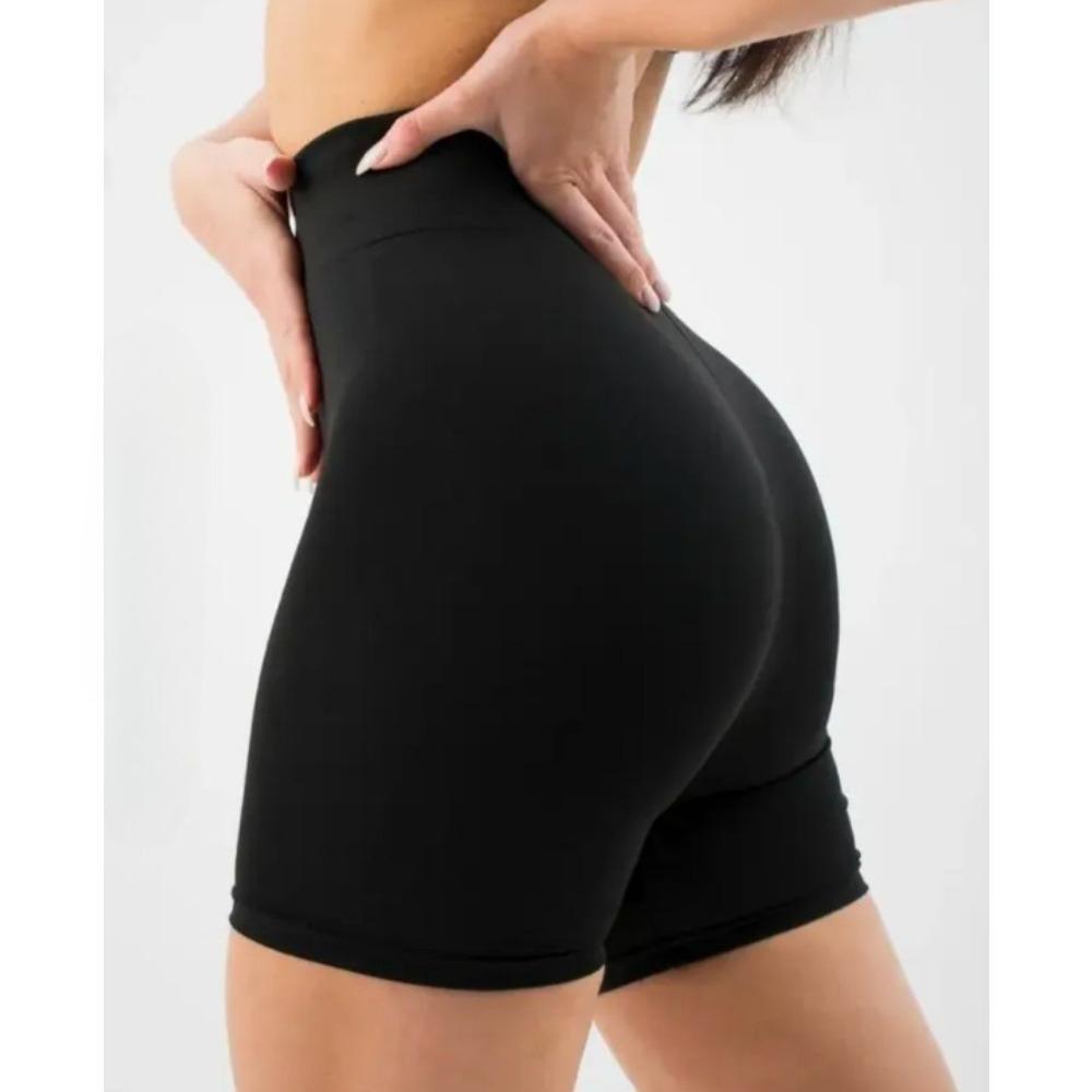 Women s High Waist Slim Bike Shorts Tight Solid Yoga Shorts Quick Dry Scrunch Butt Sports Workout Shorts XS