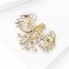 Bald Eagle Brooch for Men And Women Patriotic Enamel Alloy Lapel Pin