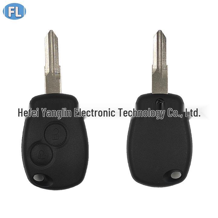 Compatible with Renault Koleos Straight-Handle 2-Button Remote Control, 4A Chip, 433MHz Frequency