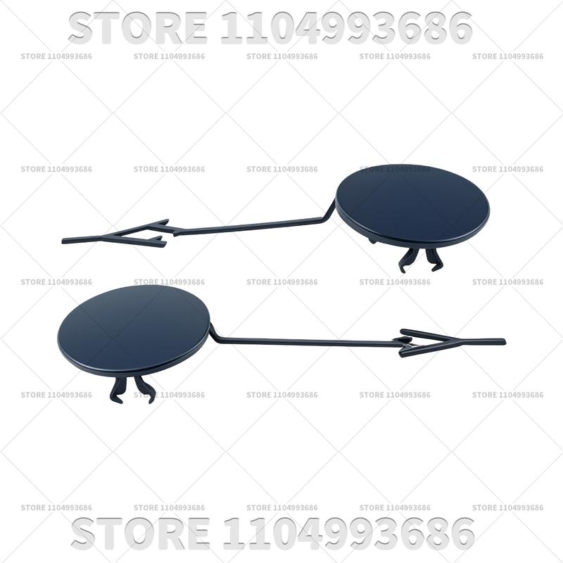 For 2015 2016 2017 2018 Porsche Cayenne (958) L&R Front Tow Hook Cover OEM 95850515540G2X 95850515640G2X 95850515540 95850515640