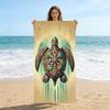 Fresh Sea Turtle Beach Towel Quick-Drying Small To Large Bath Towel For Beach Pool Yoga Gym Home Travel Towel Gift for Friend