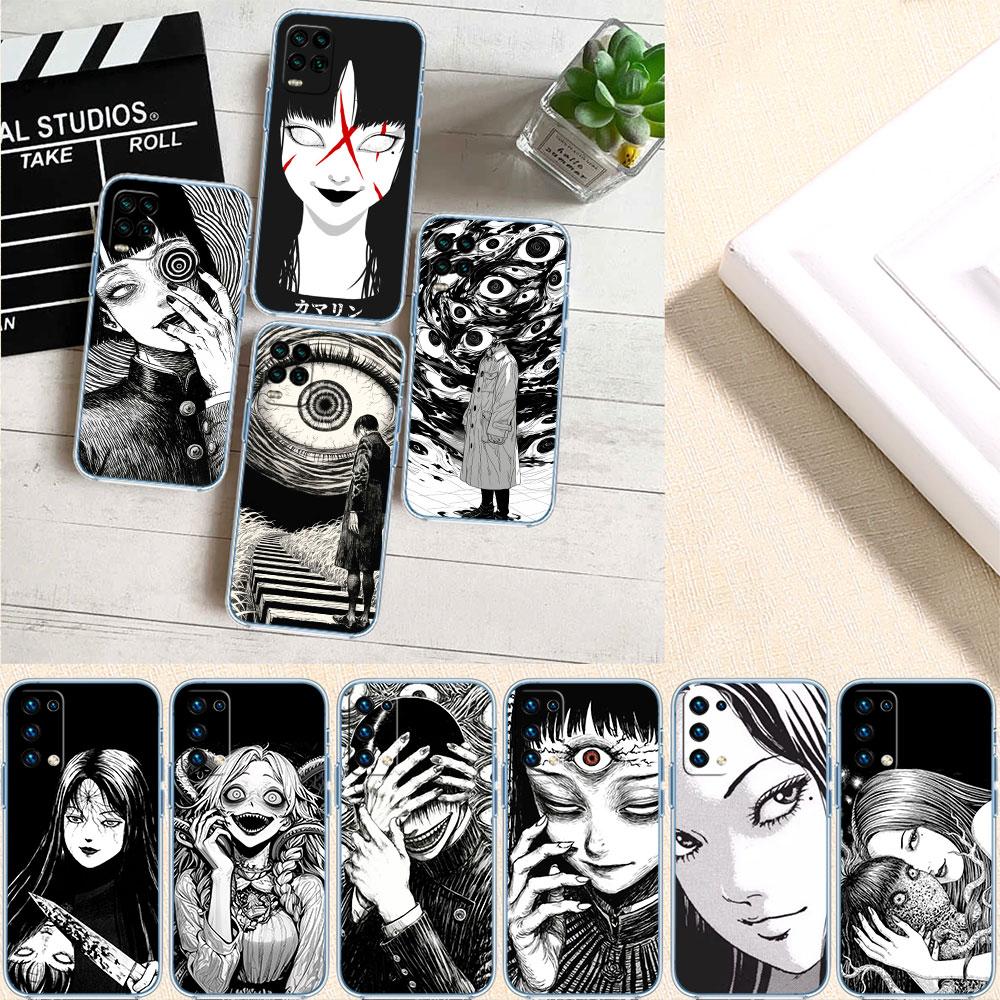 LO52 Horror Junji Ito Tomie Case for Motorola G10 G20 G30 G31 G32 G34 G35 G41 G42 G50 G51 G52 G55 G60 G60S G62 G71 G72 G75