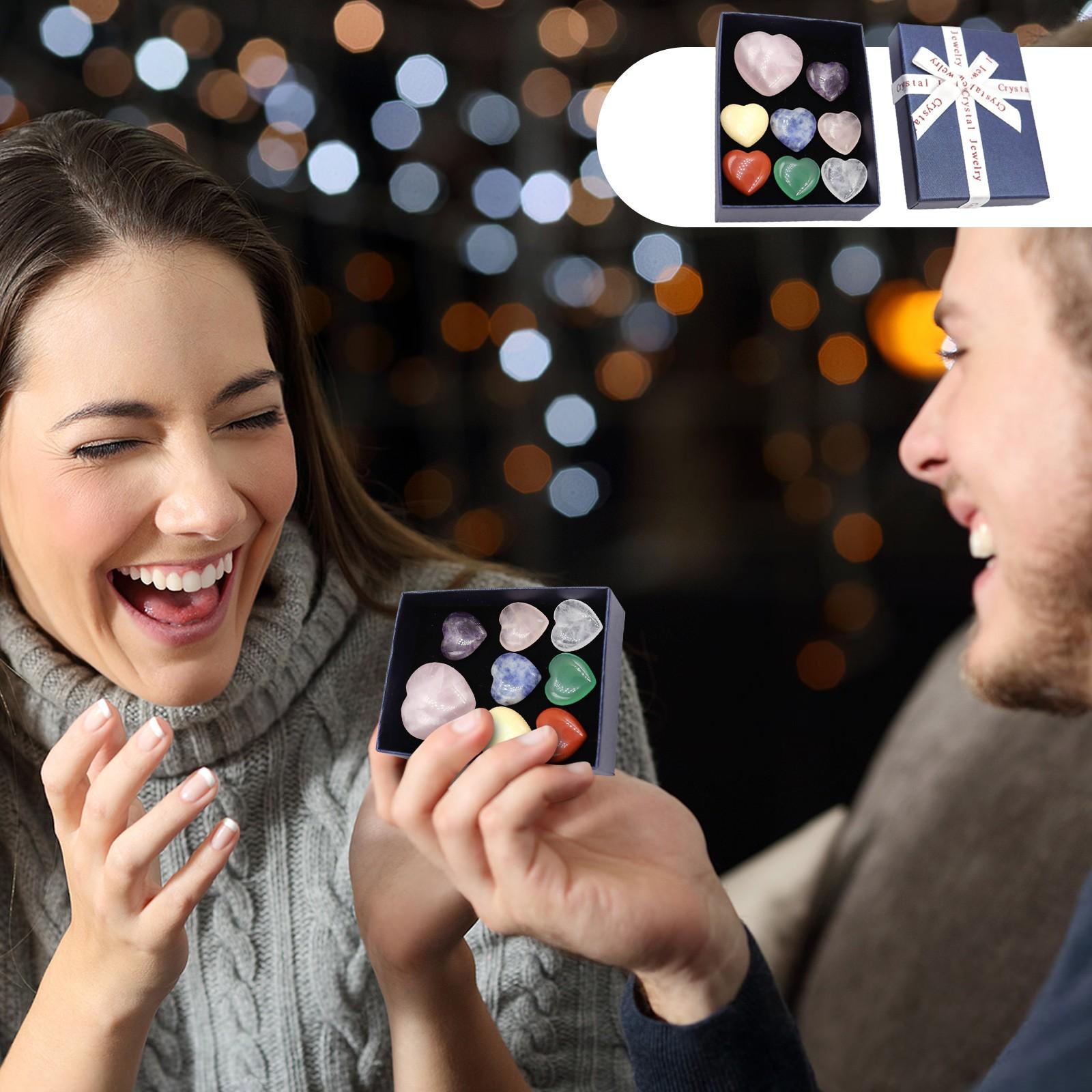 

Подарочная коробка в форме сердца из 8/9 шт. One Size