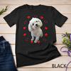 Maltese Dog Lover Puppy Owner Maltipoo Mix Fans Hearts Gift Unisex T-shirt