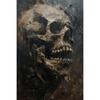 Abstract Horror Skeleton Poster Fantasy Witchy Creepy Festival Canvas Painting Wall Art Halloween Christmas Bedroom Home Decor