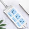 BULL GN-102 6-Outlet Power Strip 1.8m CN plug (adapter included)