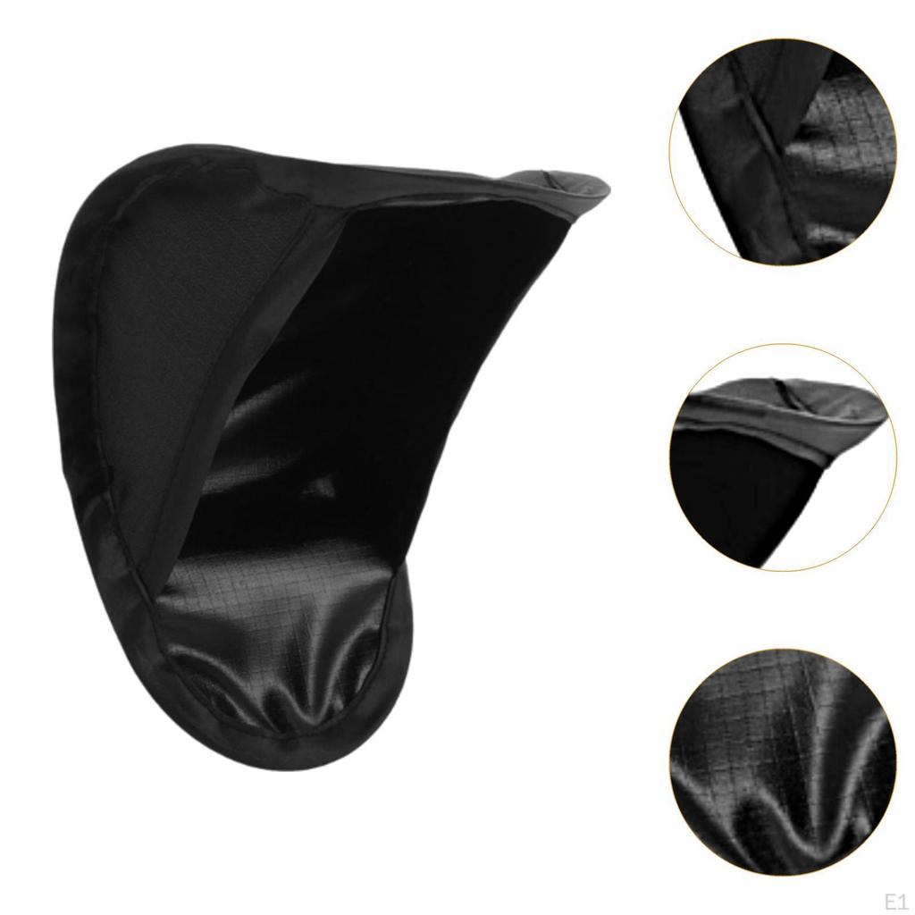 Car Phone Sun Visor Shade Easy Setup Foldable Light Blocking Waterproof Practical Mobile