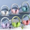 KE-27 Over-Ear Bluetooth 5.3 Headphones: Low Latency, Dopamine Color, Rubber Full-Coverage Ear Cups