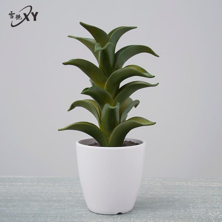 Oulifei Premium Artificial Tropical Succulent Cactus Bonsai for Home Decor