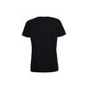 Converse Drop Shoulder Sleeve T Shirt Women's Black 10018143001