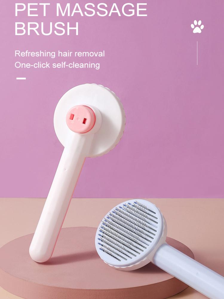 4 Brosses Auto-toiletteur Pour Chat - Grattoir Et Masseur En Silicone à Fixer Au Mur Ou Meuble