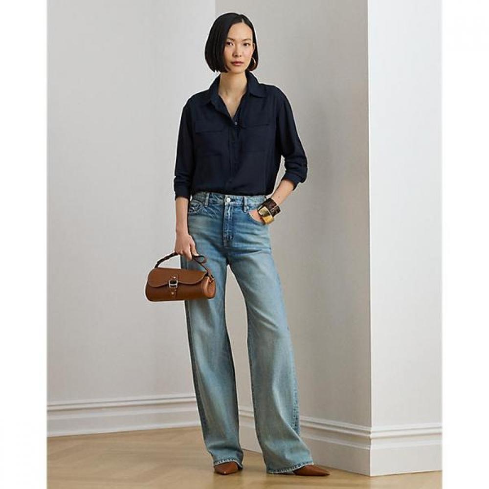 Lauren Ralph Lauren Relaxed Fit Georgette Shirt Wmlrshts6820544410