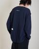 WHYSOCEREALZ Is This Knit Longsleeve (Navy)