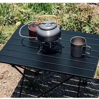Tavolo Portatile Pieghevole a Rotolo d'Uovo Wenyuan per Picnic/Campeggio per Tour all'Aperto e in Auto