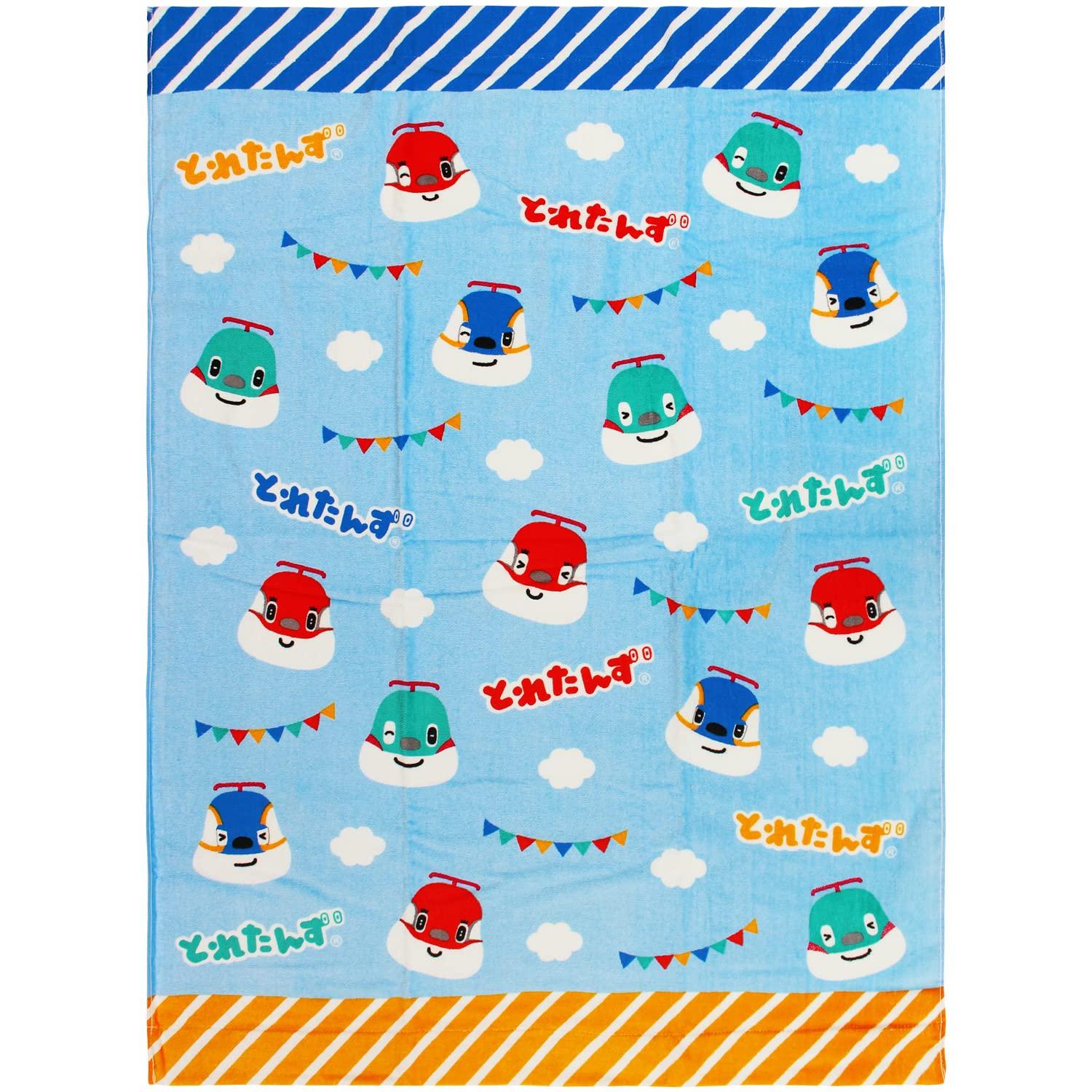 

Hayashi Bath Nap 85 x 115 Toretans KM422600 Towel, Size, Approx. cm, Sky,