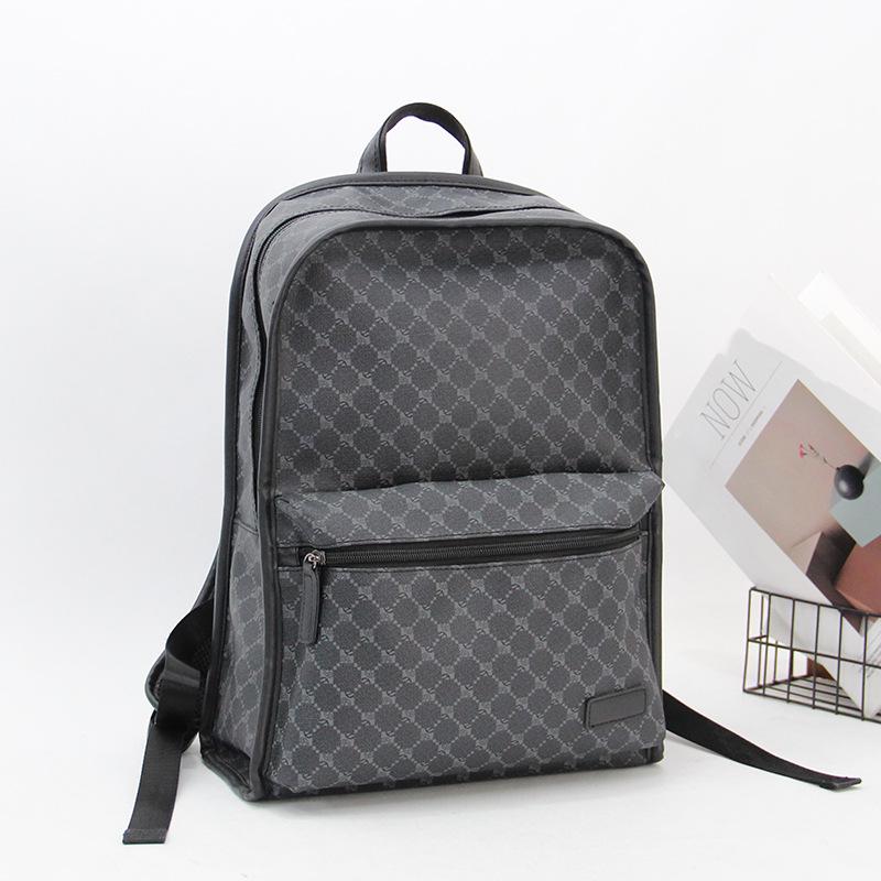 Korean Style Men's Commuter Backpack - Large Capacity School and Travel Bag