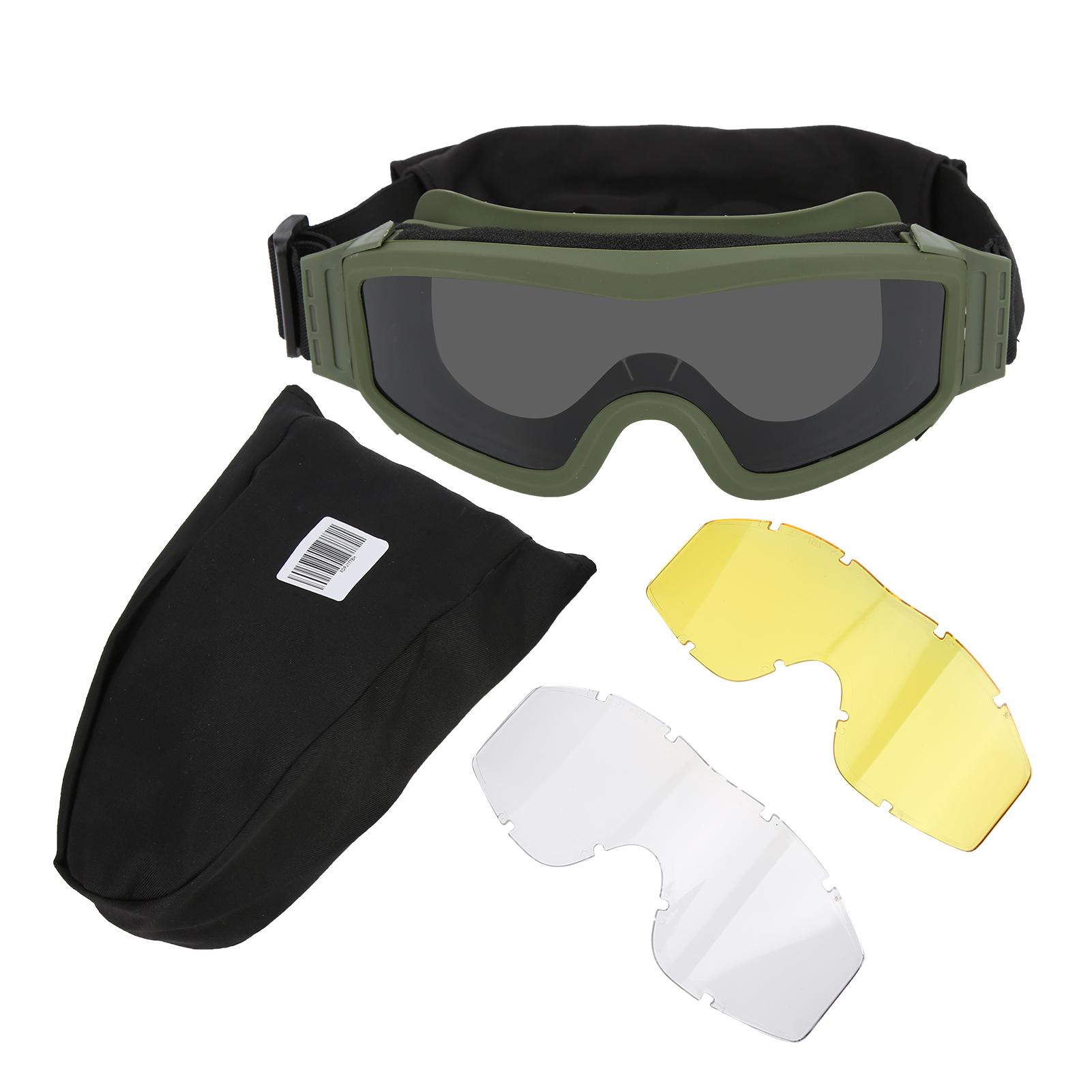 Motorcycle Goggles Anti Fog Cycling Glasses Dustproof ATV Dirt Bike Windproof Goggles