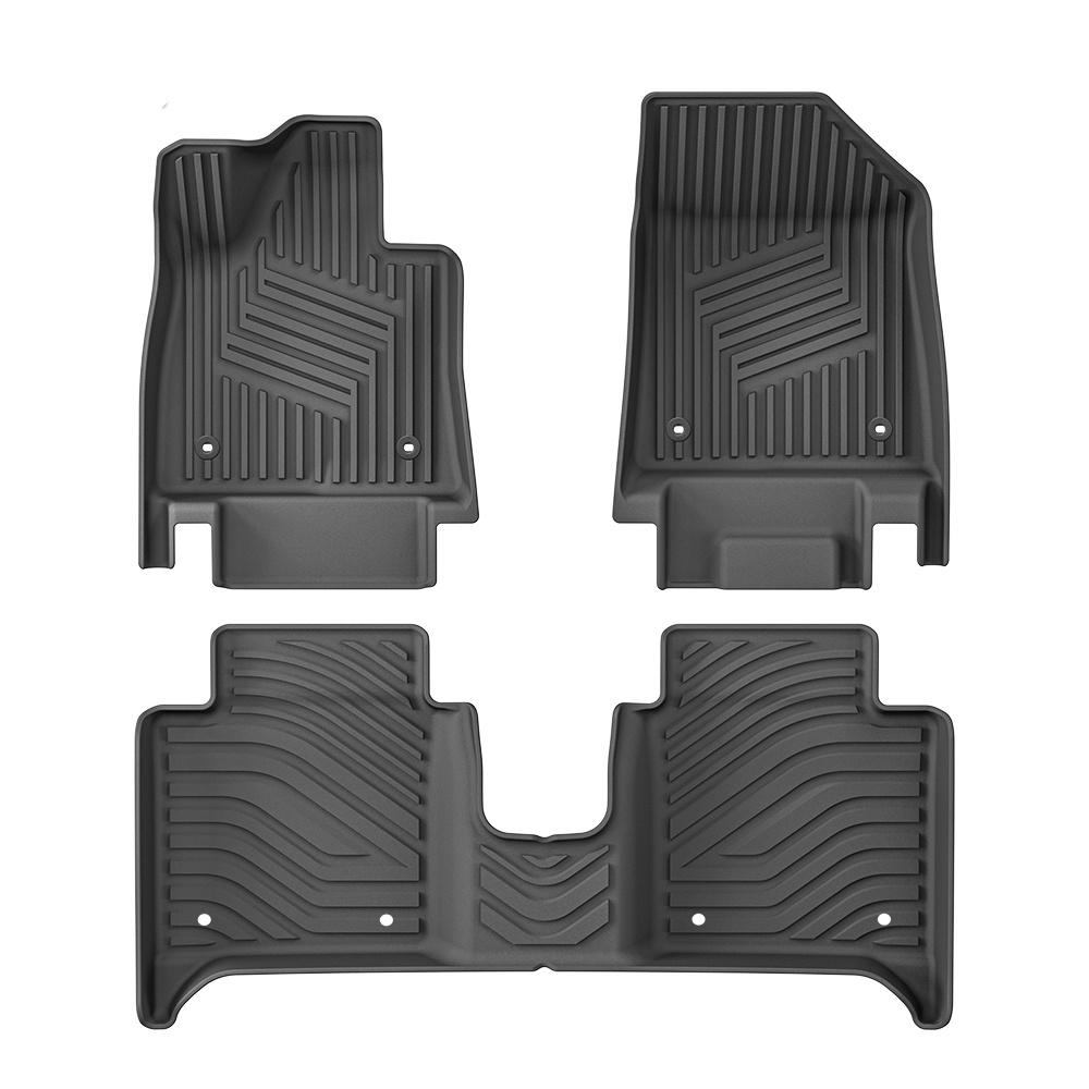 Smabee Left Drive for ZEEKR X 5Seats 2025 TPE Car All-Weather Floor Mats Cargo Liner Trunk Backrest Mat Interior Accessories