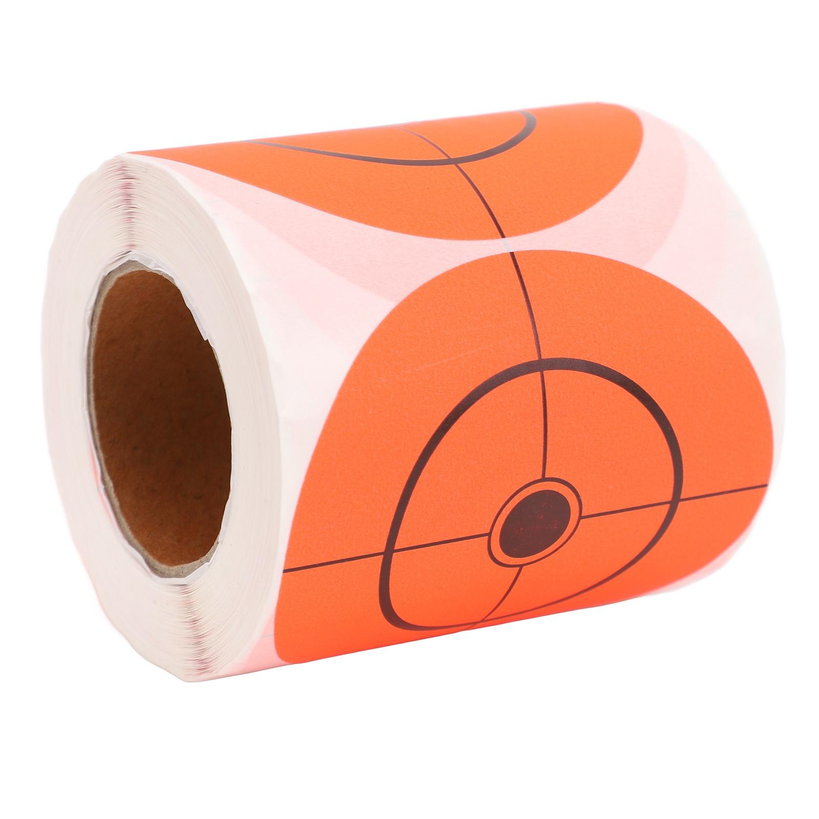 

200Pcs/Roll Shooting Targets Stickers Self Adhesive Targets Paper for Indoor Outdoor Archery Practice Training Red