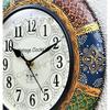 Hand-Painted Wooden Wall Clock / 12 Inch (30 CM's)