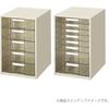 Kokuyo LC-G205M Letter Case, Clear Drawers, A4, Vertical, 5 Tiers