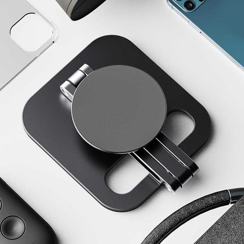 Ergonomic 360 Degree Rotating Magnetic Holder Mount for Tablet Metal Bracket Stand 360 Rotation Tablet Accessories