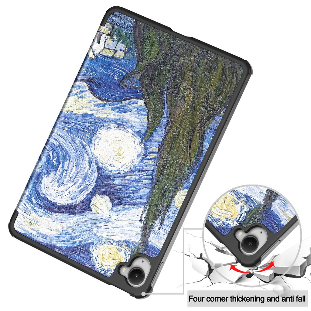 For Xiaomi Redmi K Pad Case Pattern Print Leather Stand Tablet Cover