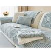 Bohemian Style Thick Plush Sofa Cover -Machine Washable, Pet Friendly, Non Slip Sofa Protection Cover, Decoration for Living Room, Bedroom, and Office