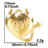 6pcs/Lot Mutlistyle Stainless Steel Heart Charms For Jewelry Making Supplies Sun Dragon Three-Dimensional Love Pendant Breloques