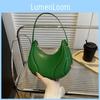 Stylish New Shoulder Bag For Women 2023 Summer Pure Color Commuter Dumpling Bag