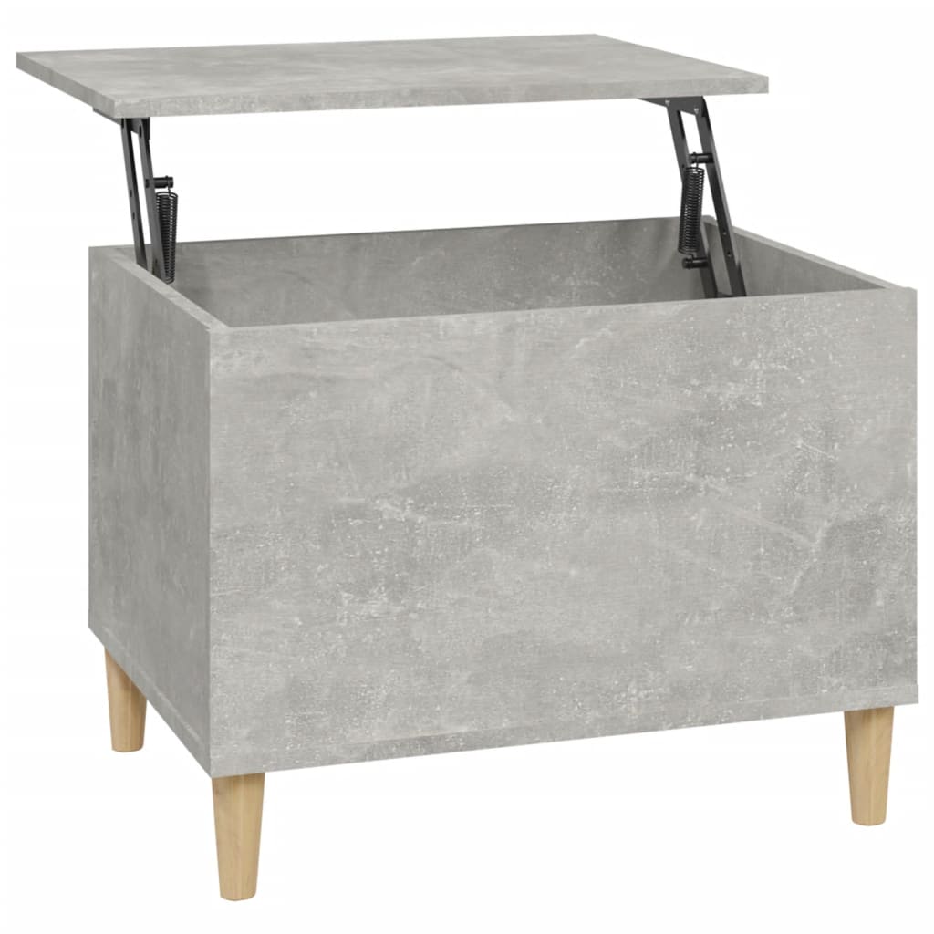  Coffee Table, Concrete Grey, 60x44.5x45 Cm