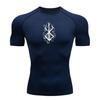 2026 Maglietta a Compressione da Uomo Anime Fitness Sport Corsa Aderente Palestra T-shirt Allenamento Atletico Asciugatura Rapida Top Maglietta Estiva y2k