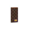 Hinge Brazza Wallet Monogram Brown M80523