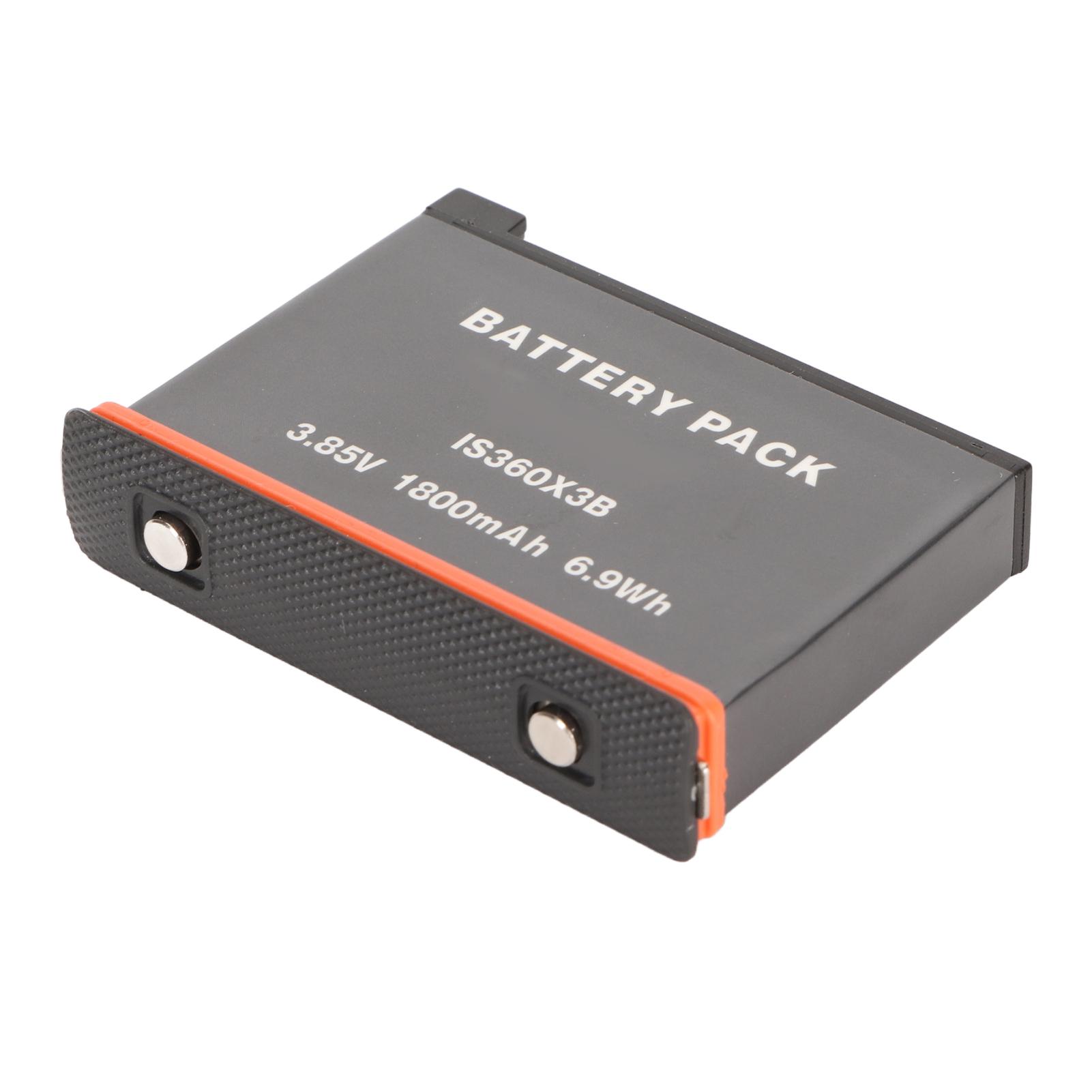 

Аккумулятор для камеры Insta 360 X3 3,85 В 1800 мАч 6,9 Втч сменный аккумулятор для камеры