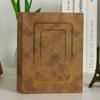 Linen Fabric Photo Album Gold Foil Loose-leaf Photo Album Luxury Collection Album  Anniversary Gift