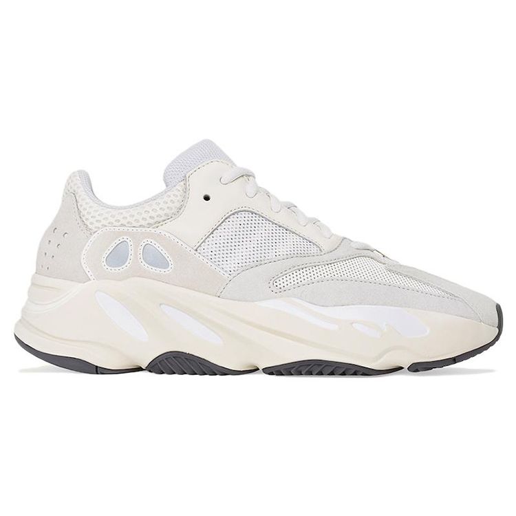 Adidas Originals Yeezy Boost 700 Analog Suede Fabric Trendy Retro Shock Absorption Durable Low-Top Dad Shoes Unisex Sneakers Gray White EG7596-2022